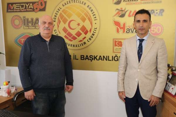 Gençlik ve Spor İl Müdürü Özdemir, KGK İl Başkanlığını ziyaret etti