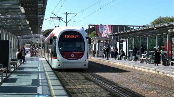 Korona günlerinde tramvay yolcu sayıları yüzde 87 azaldı 