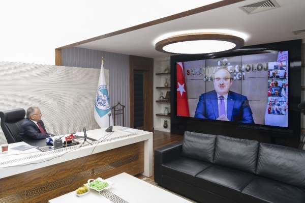 Sanayi ve Teknoloji Bakanı Mustafa Varank ile 'Kayseri Zirvesi' yapıldı 