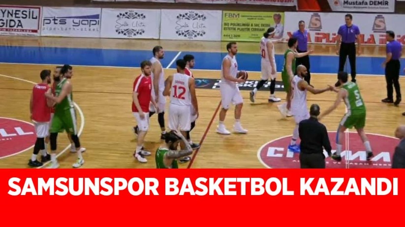 Samsunspor Basketbol Kazandı: 89-84