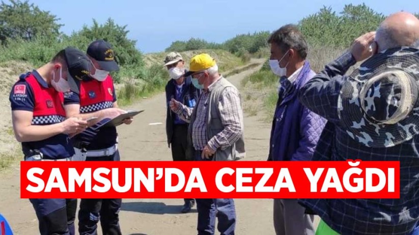 Jandarmadan av yasağına uymayan 8 kişiye ceza