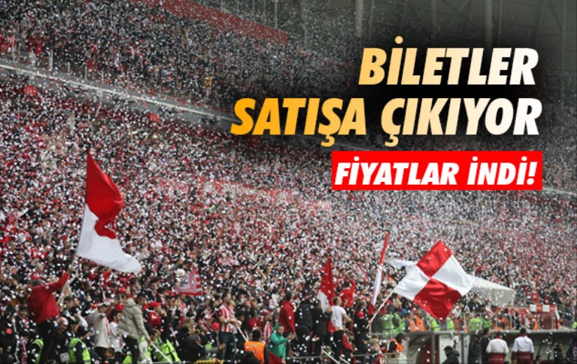 Samsunspor'un Kayserispor biletleri satışa çıkıyor. 