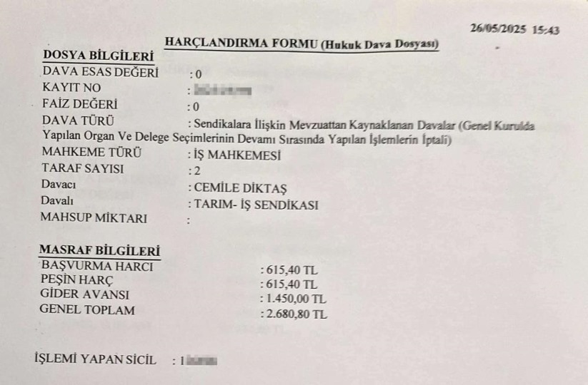 Samsun'da sendika delege seçimleri mahkemeye taşındı