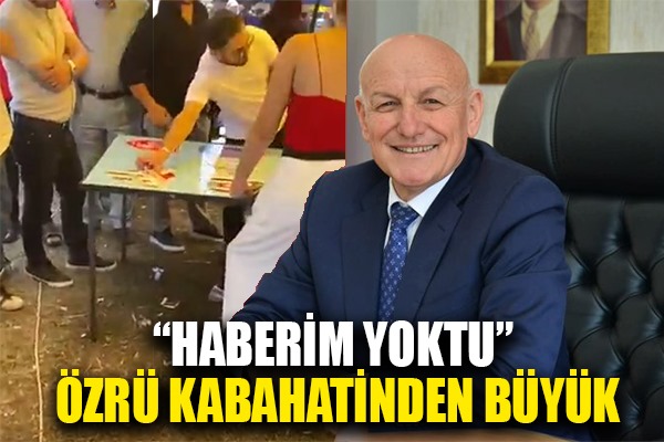 Terme Belediye Başkanı Şenol Kul 'Haberim Yoktu' Özrü kabahatinden büyük