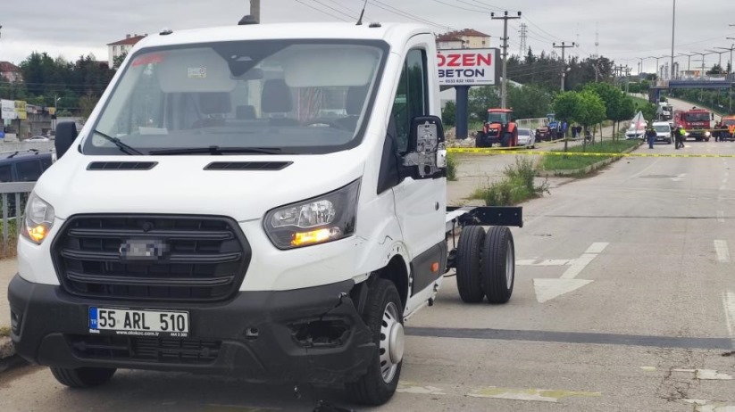 Samsun'da kamyonetin çarptığı 10 yaşındaki çocuk hayatını kaybetti