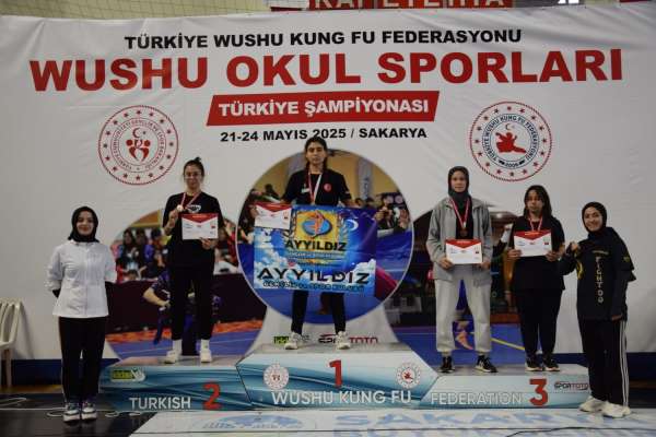 Niğdeli Wushu sporcularından Türkiye Şampiyonası'nda üç madalya