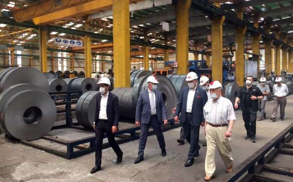 MÜSİAD Genel Başkanı Kaan fabrikalarda inceleme yaptı 