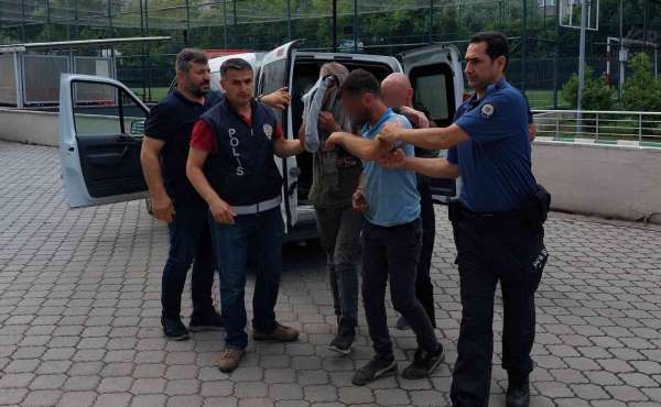 Samsun'da hırsızlık suçundan 3 kişiye gözaltı