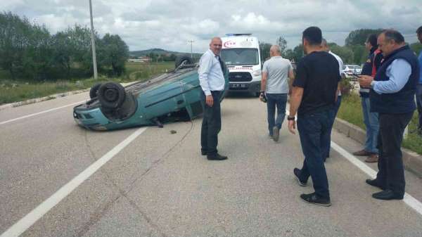 Kastamonu'daki iki ayrı kazada 6 kişi yaralandı