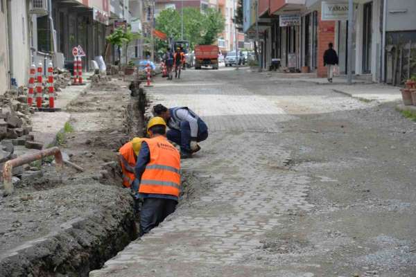 Türkeli'de doğalgaz 1. etap çalışmaları tamamlandı