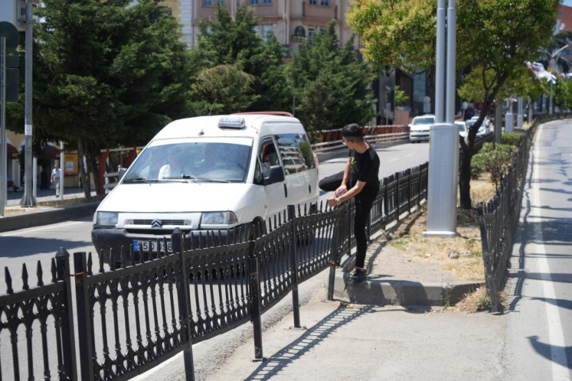 Samsun'da bariyerler onarıldı ama inatçıların ihlalleri durdurulamadı