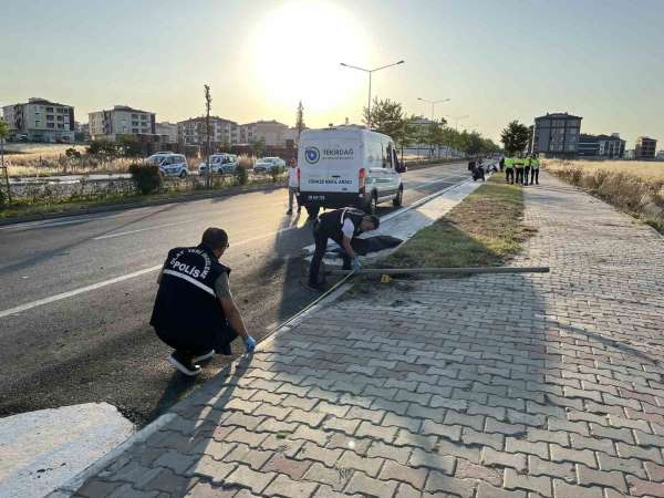 Çorlu'da sabaha karşı korkunç kaza: 14 yaşındaki sürücü hayatını kaybetti, yolcu ağır yaralandı