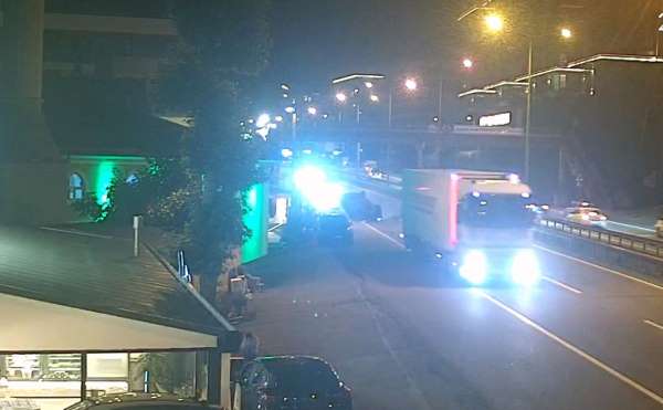 Giresun'daki feci kaza kamerada: 1 ölü, 2 yaralı