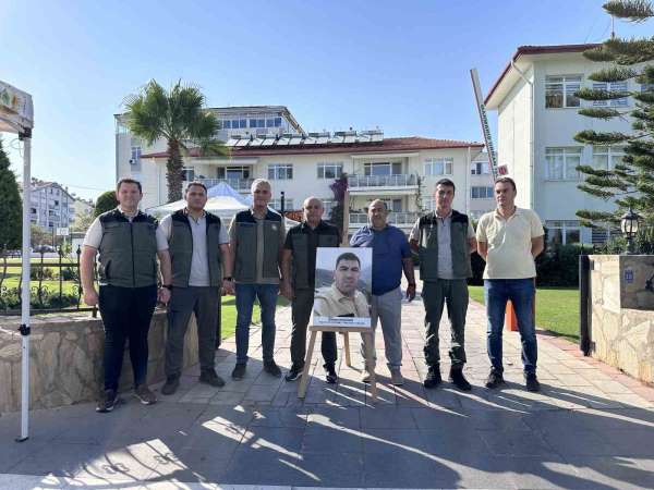 Marmaris'te şehit olan orman işçisi Görkem Hasdemir dualarla anıldı