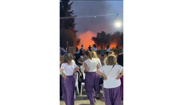 Şalvar gecesi zehir oldu...Havai fişekler köyü yakıyordu