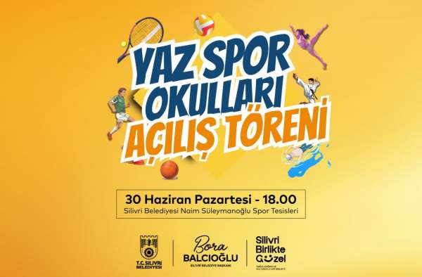 Silivri'de Yaz Spor Okulları başlıyor