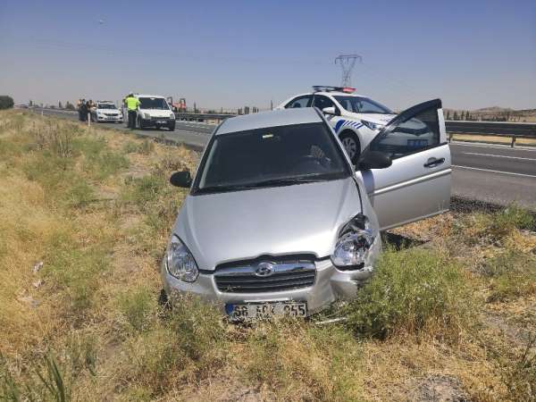 Aksaray'da 3 araçlı zincirleme trafik kazası: 4 yaralı 