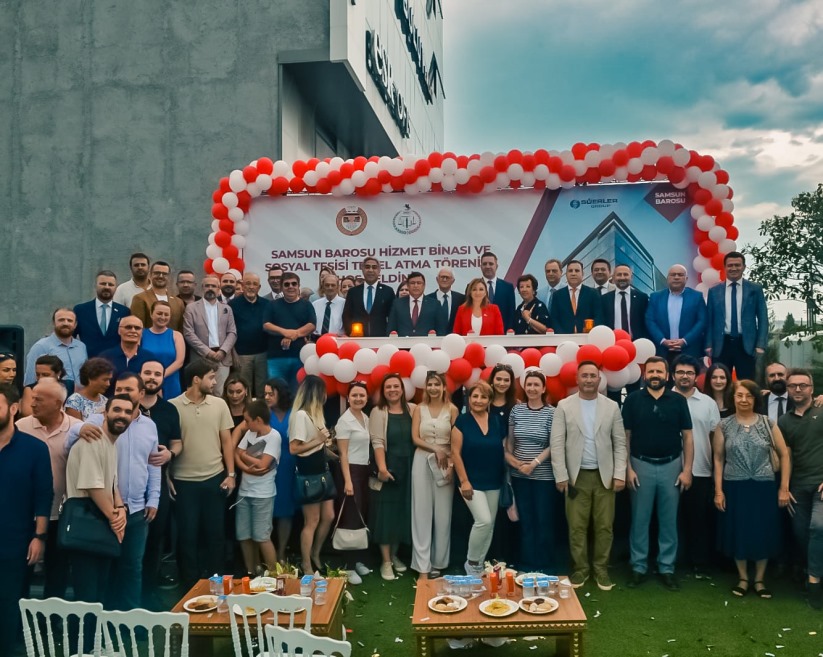 Samsun Barosu yeni hizmet binasının temeli atıldı