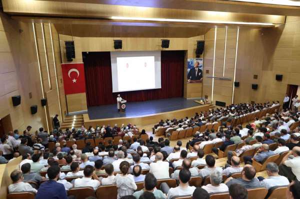 Diyanet İşleri Başkanı Erbaş, Sinop'ta din görevlileriyle bir araya geldi