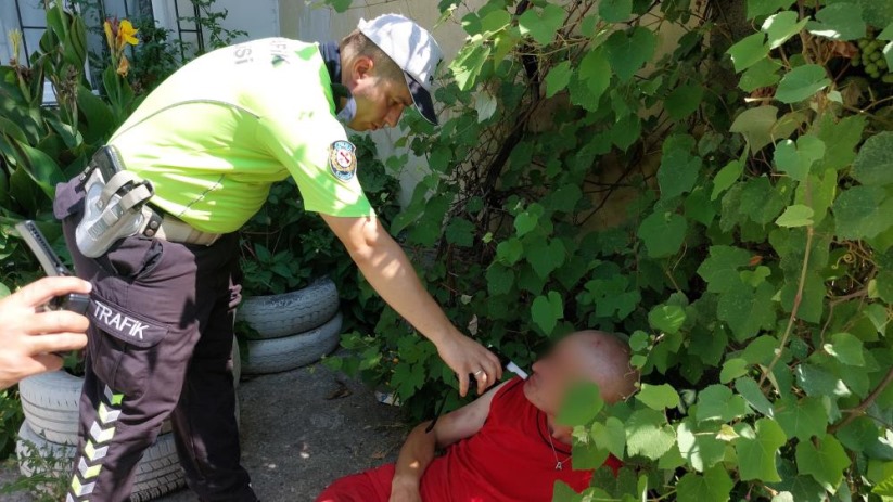 Çaldığı traktörle gezerken yakalandı