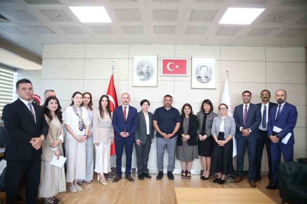 Asya Kalkınma Bankası heyetinden Gençlik ve Spor Bakanlığı'na ziyaret