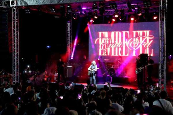 Bafra'da Emre Fel konseri