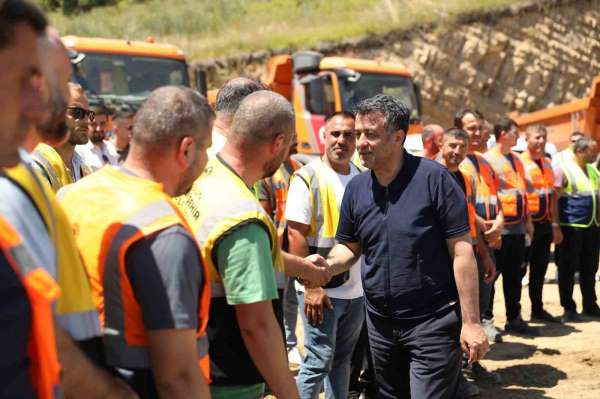 Başkan Doğan: 'Daha hızlı Samsun hedefi ile önemli bir ulaşım yatırımını başlatıyoruz'