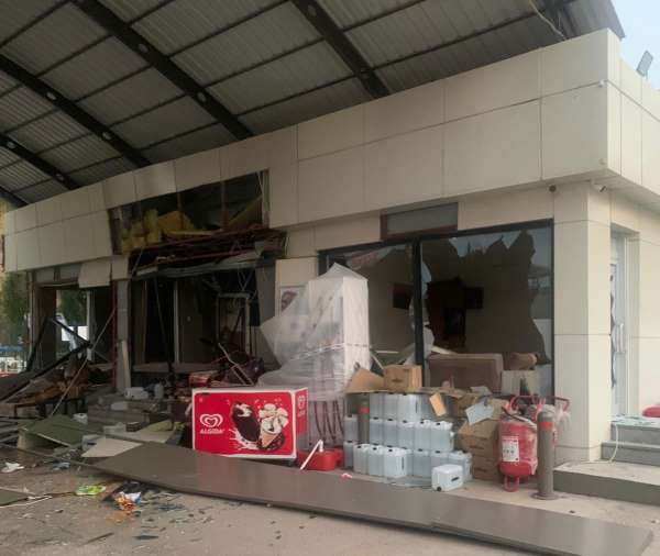 Petrol istasyonunda patlama: 1 yaralı