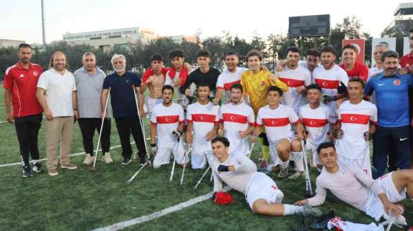 U23 Ampute Futbol Milli Takımı, Polonya'yı mağlup etti