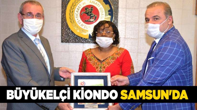 Büyükelçi Kiondo Samsun'da