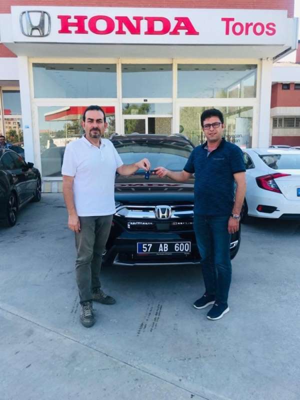 Sinop Türkeli Belediyesi Honda CR-V Hybrid'i filosuna ekledi 