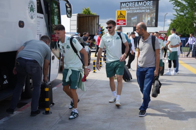 Panathinaikos, play-off maçı için Samsun'da