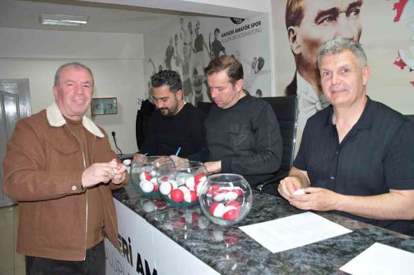 Kayseri'de 1. Amatör Küme fikstürü 2 Eylül'de çekilecek