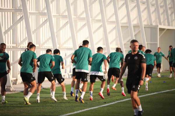 Konyaspor, Göztepe maçının hazırlıklarına devam ediyor