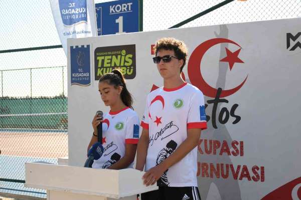 Kuşadası'nda Zafer Bayramı coşkusu tenis turnuvasıyla kutlanıyor