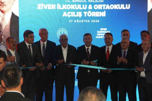 Cumhurbaşkanı Yardımcısı Yılmaz: 'Bingöl'e 222 yeni derslik kazandıracağız'