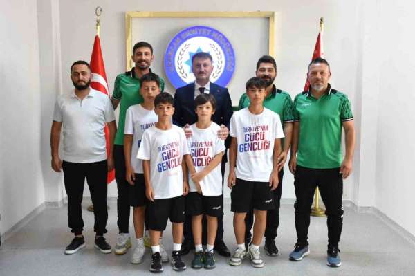 Ordu Futbol İl Karmasından Baybaba'ya ziyaret