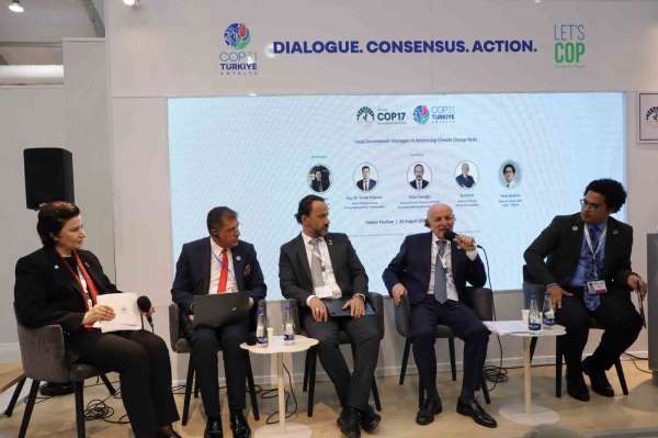 Terme Belediye Başkanı Kul, COP17'de konuştu: 'Kırsalından kopmuş bir şehir sürdürülebilir olamaz'