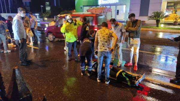 Sarıyer'de yağış nedeniyle kayganlaşan yolda zincirleme kaza: 6 yaralı 