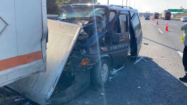 Kuzey Marmara Otoyolu'nda trafik kazası: 2 ağır yaralı