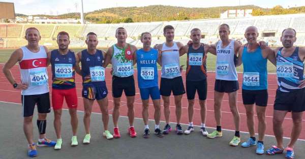 Master atlet Selanik'ten altın madalyayla döndü