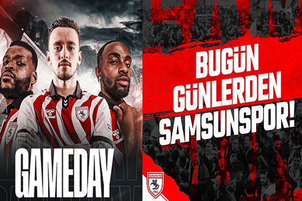 Gaziantep fk - Samsunspor maçının ilk 11'leri belli oldu