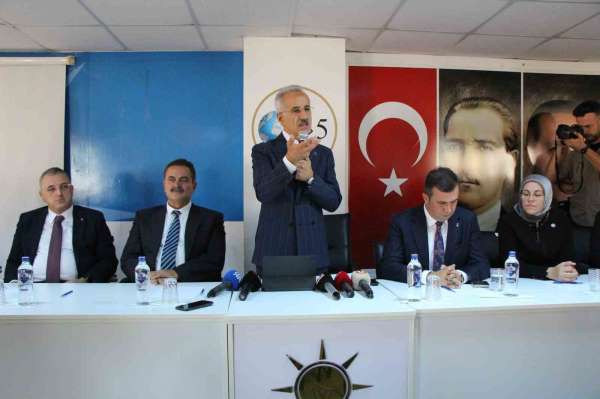 Bakan Uraloğlu: 'Yaptığımız hizmetleri oy terazisine koysak her yerden yüzde 80, 90 oy alırız'