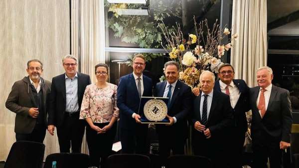 İnönü Üniversitesi ile Giessen Üniversitesi arasında bilimsel iş birliği buluşması