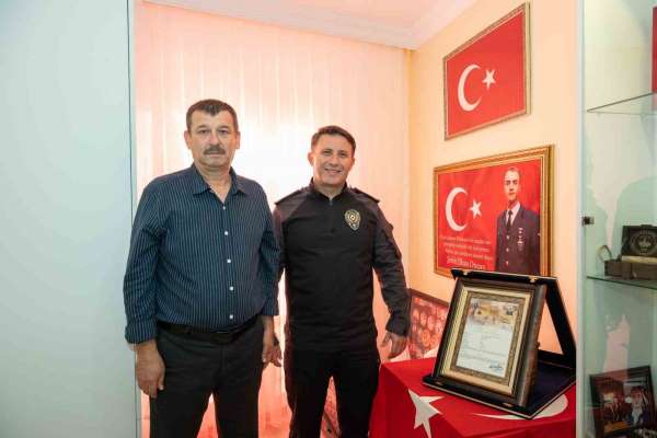 Şehit İlhan Ongan'ın ailesine anlamlı ziyaret