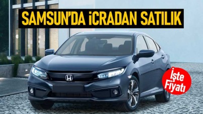 Samsun'da Honda icradan satılık