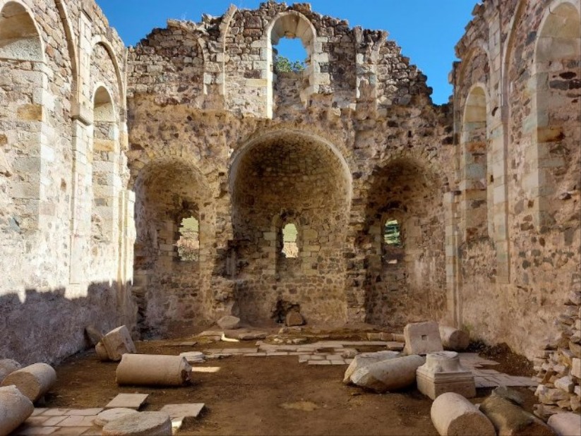 Tarihi Çakrak Kilisesi turizme kazandırılacak