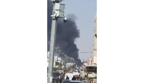 El Bab'da akaryakıt deposunda patlama: 2 yaralı