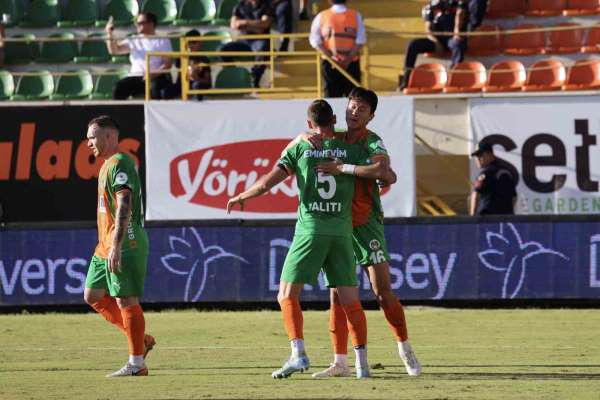 Trendyol Süper Lig: Alanyaspor: 1 - Antalyaspor: 0