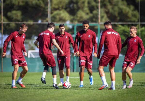 Trabzonspor, Galatasaray maçının hazırlıklarına başladı